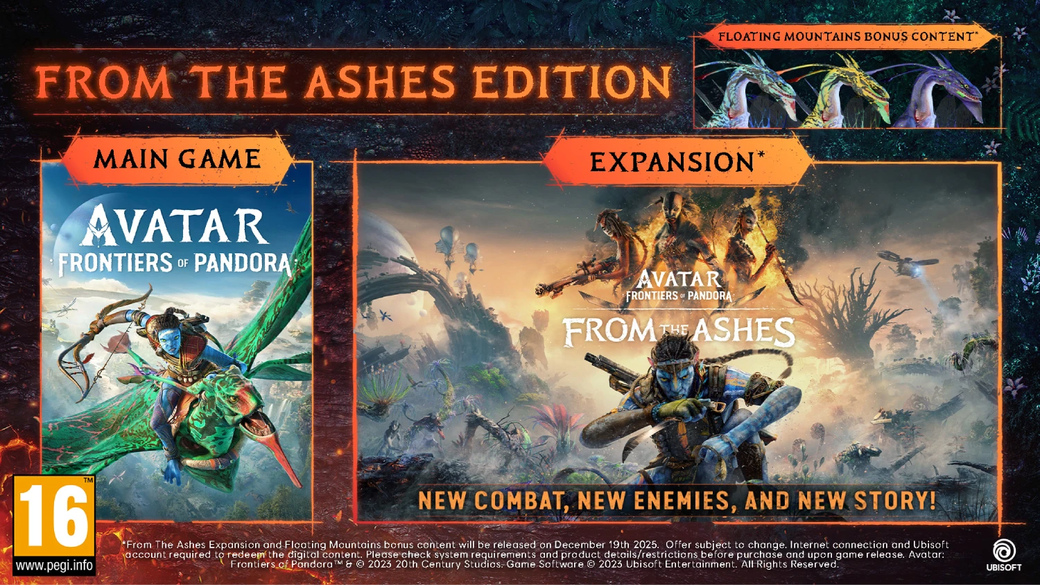Avatar Frontiers of Pandora: From the Ashes Expansion