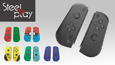 STEELPLAY Twin Pads - Set of 2 Wireless Controllers