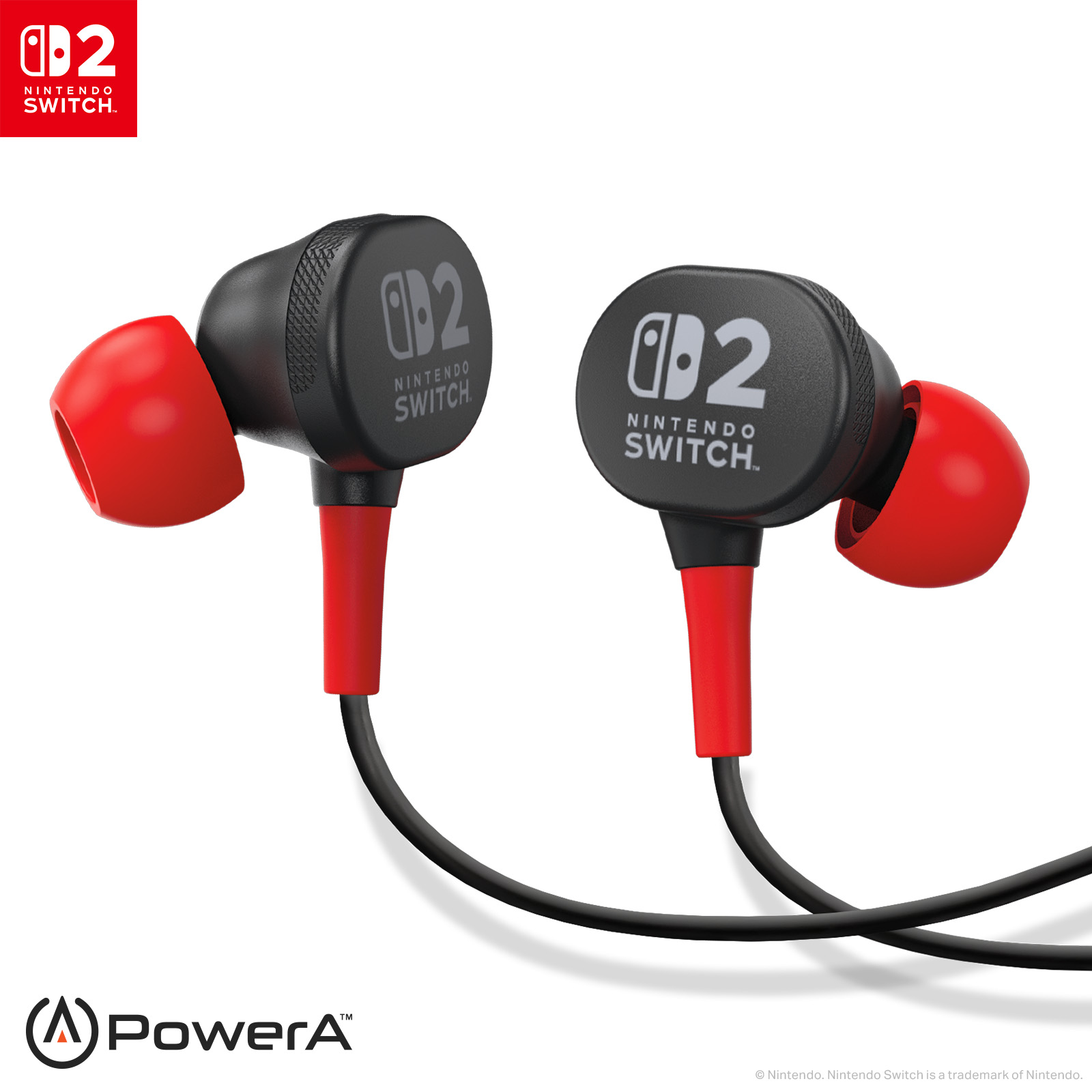 PowerA - Wired Earbuds for NSW2- Black