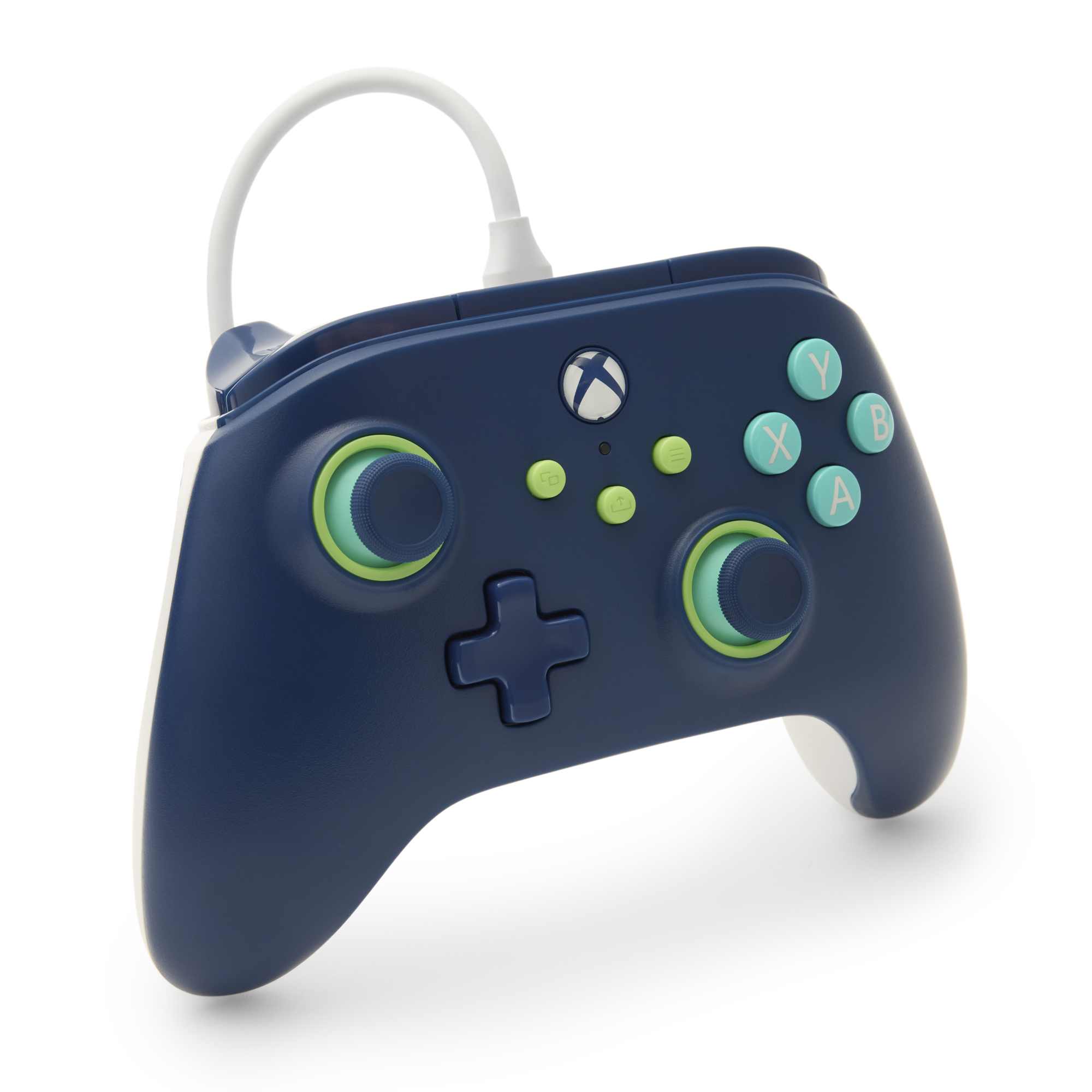 PowerA - Wired Controller for Xbox Series X|S - Mariner Blue