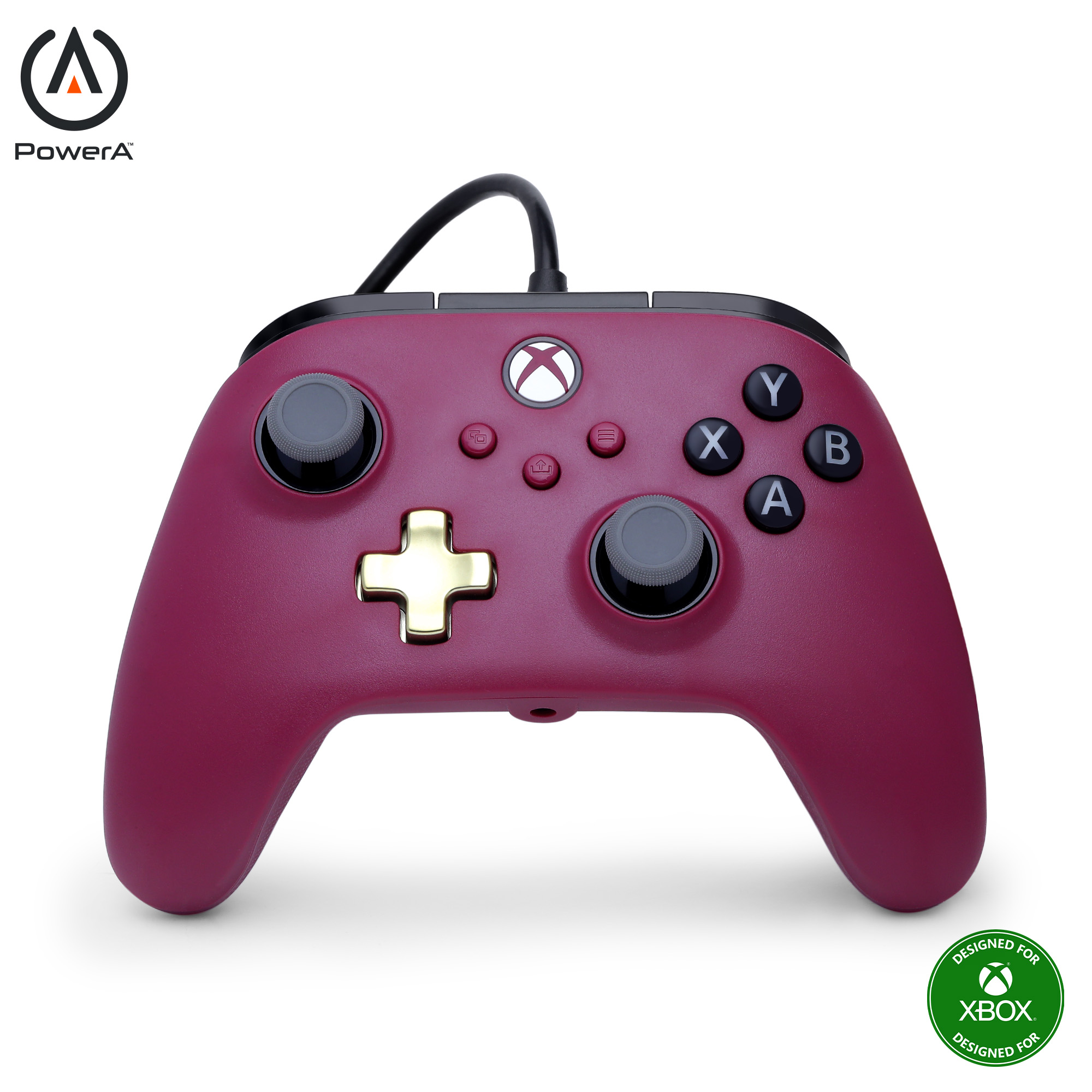 PowerA - Advantage Plus Wired Controller for Xbox - Ruby
