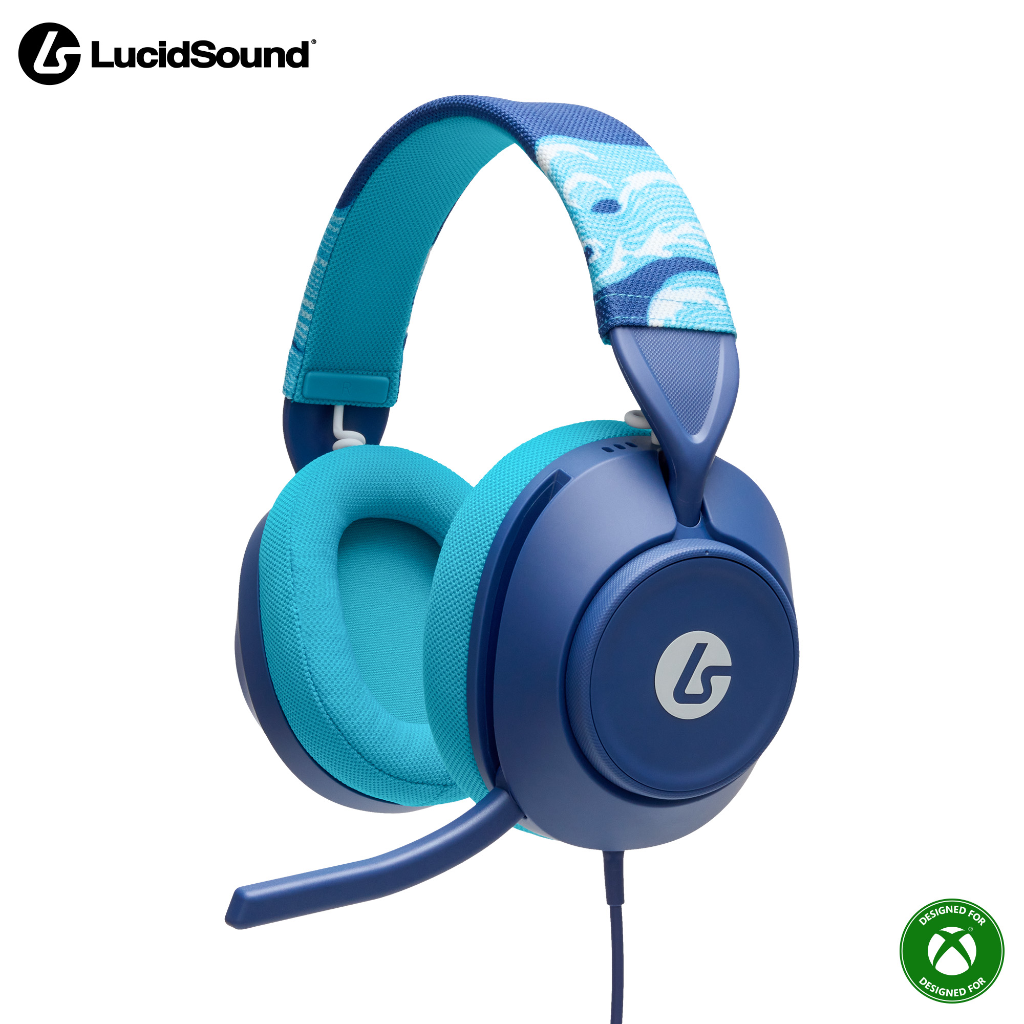 PowerA - LS10X Gen 2 Wired Headset for Xbox Series X/S Aqua Wave (BLUE)